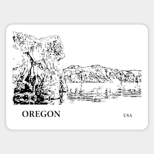 Oregon USA Sticker